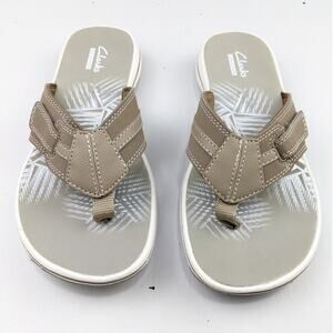 Clarks Women's Size 5 Greystone Brinkley Flip Flops